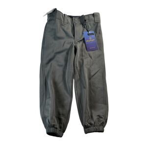 Rip-It Girls Youth Size Medium 4-Way Stretch Softball Pants Pro Collection Gray